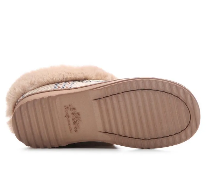 Hannah Festive Knit Clog Slippers|Dearfoams Sale