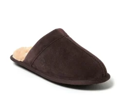 Kirk Suede Scuff Slippers|Dearfoams