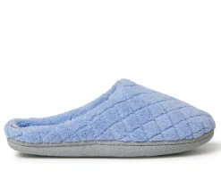 Leslie Quilted Terry Clog Slippers|Dearfoams Discount