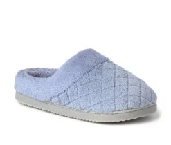 Dearfoams Slippers|Slippers>Libby Quilted Terry Clog Slippers