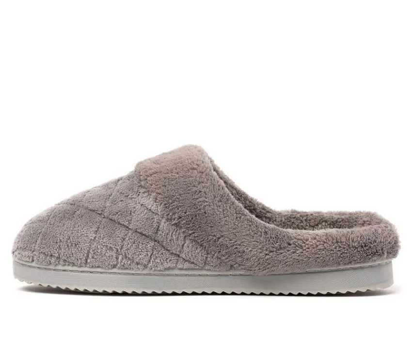 Dearfoams Slippers|Slippers>Libby Quilted Terry Clog Slippers