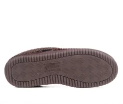 Marshall Microsuede Moc Toe Slippers|Dearfoams Best