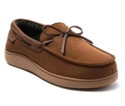 Dearfoams Men's|Slippers>Pierce Microsuede Moc Slippers