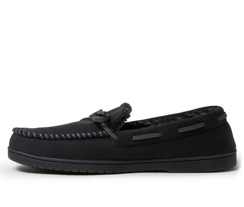 Dearfoams Men's|Slippers>Toby Microsuede Moccasins