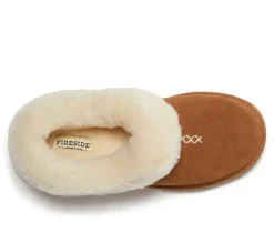 Adelaide Shearling Slippers|Fireside by Dearfoams Hot