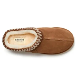 Men's Grafton Genuine Shearling Clog Slippers|Fireside by Dearfoams Hot