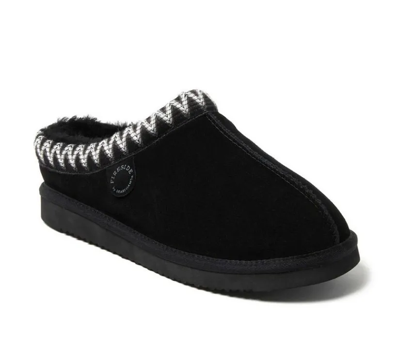 Fireside by Dearfoams Men's|Slippers>Men's Grafton Genuine Shearling Clog Slippers