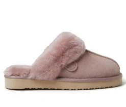 Fireside by Dearfoams Slippers|Slippers>Women's Sydney Genuine Sherling Scuff Slippers