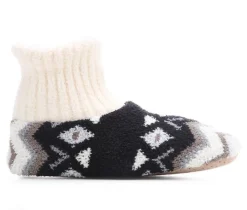FireSide Slippers|Slippers>Womens Sweater Cuff Slipper