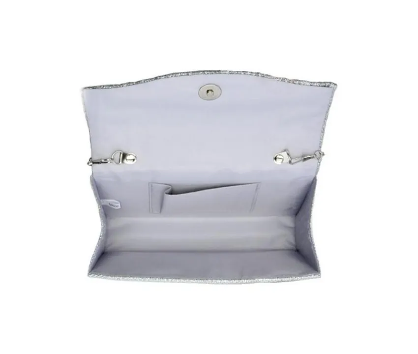 Four Seasons Handbags Clutches & Evening Bags|Handbags>Small Diagonal Stripe Evening Clutch