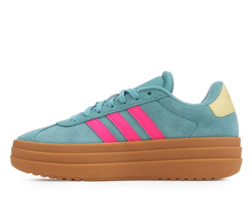 Adidas Athletics & Sneakers|Athletics & Sneakers>Girls' Big Kids VL Court Bold Platform Sneakers