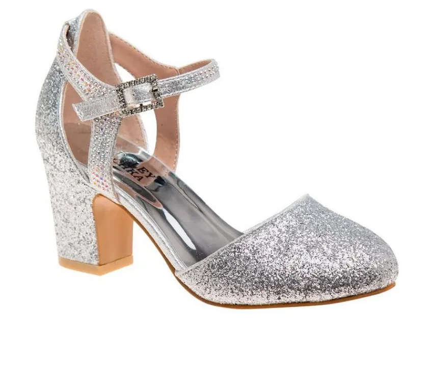 Girls' Little Kid & Big Kid Virginia Dress Shoes|Badgley Mischka Best