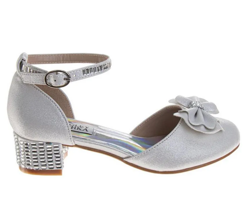 Girls' Little Kid & Big Kid Elegant Sparkle Dress Sandals|Badgley Mischka Online