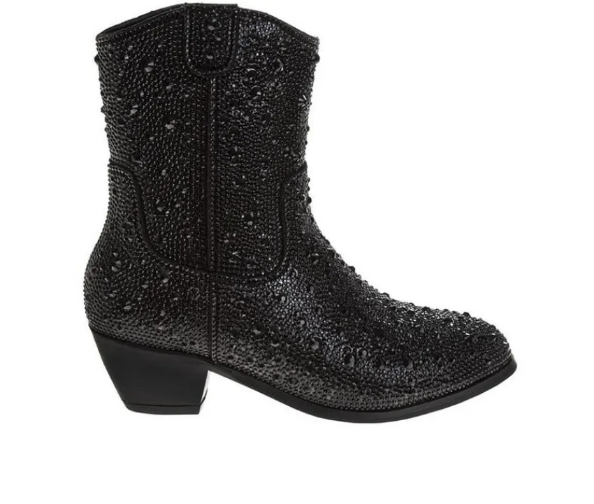 Badgley Mischka Boots|Big Kid (Sizes 3.5-7)>Girls' Little & Big Kid Caroline Cowboy Boots
