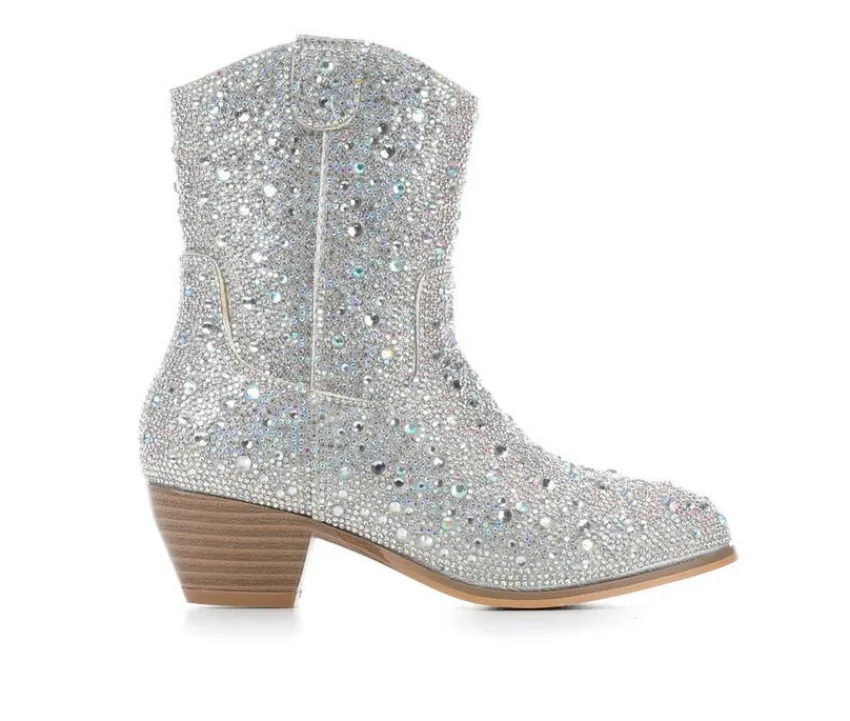 Girls' Little & Big Kid Caroline Cowboy Boots|Badgley Mischka Discount