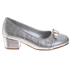Badgley Mischka Dress|Dress>Girls' Little Kid & Big Kid Sparkle Bow Dress Sandals