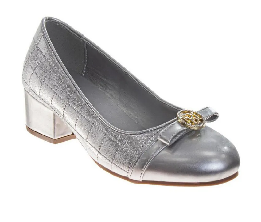 Badgley Mischka Dress|Dress>Girls' Little Kid & Big Kid Sparkle Bow Dress Sandals