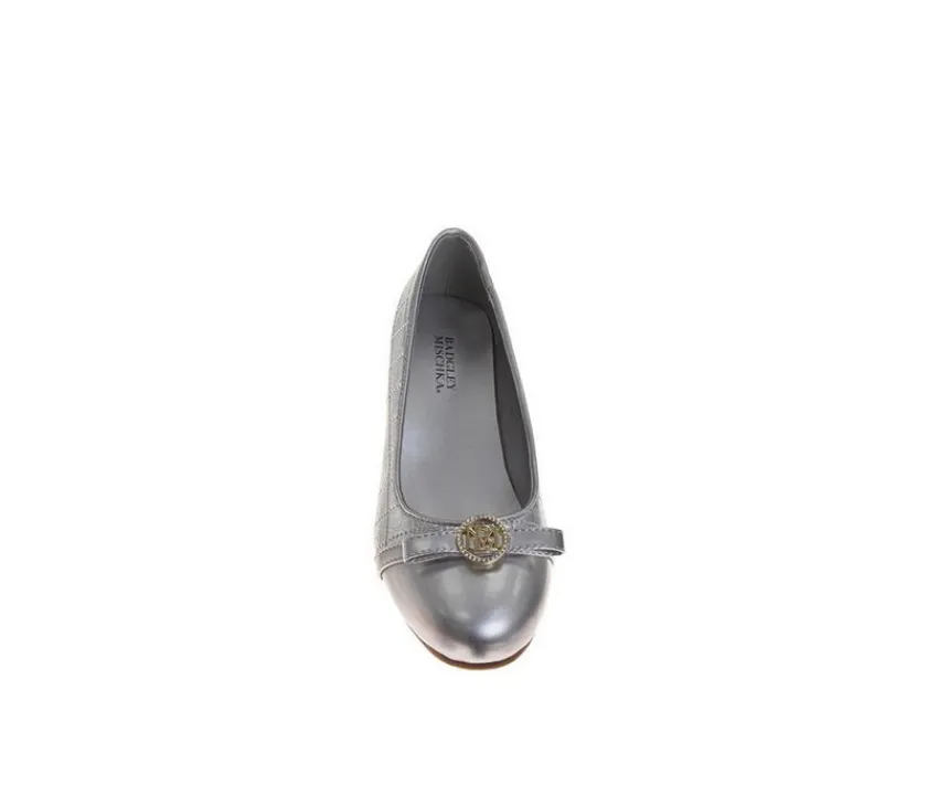 Badgley Mischka Dress|Dress>Girls' Little Kid & Big Kid Sparkle Bow Dress Sandals