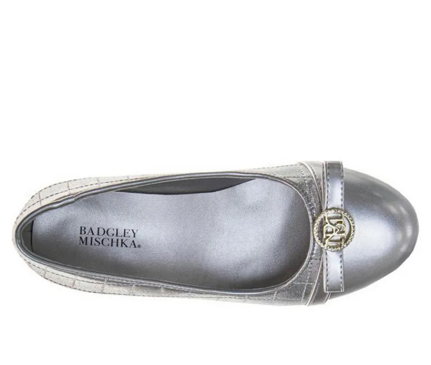 Badgley Mischka Dress|Dress>Girls' Little Kid & Big Kid Sparkle Bow Dress Sandals