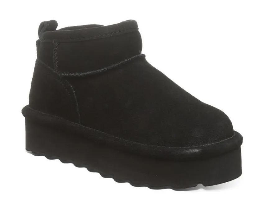 Bearpaw Boots|Big Kid (Sizes 3.5-7)>Girls' Little & Big Kid Retro Shorty Platform Winter Booties