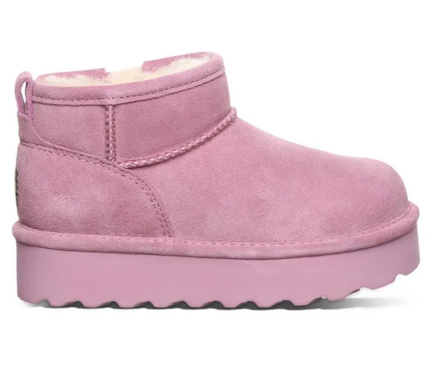 Girls' Little & Big Kid Retro Shorty Platform Winter Booties|Bearpaw Sale