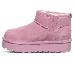 Girls' Little & Big Kid Retro Shorty Platform Winter Booties|Bearpaw Sale