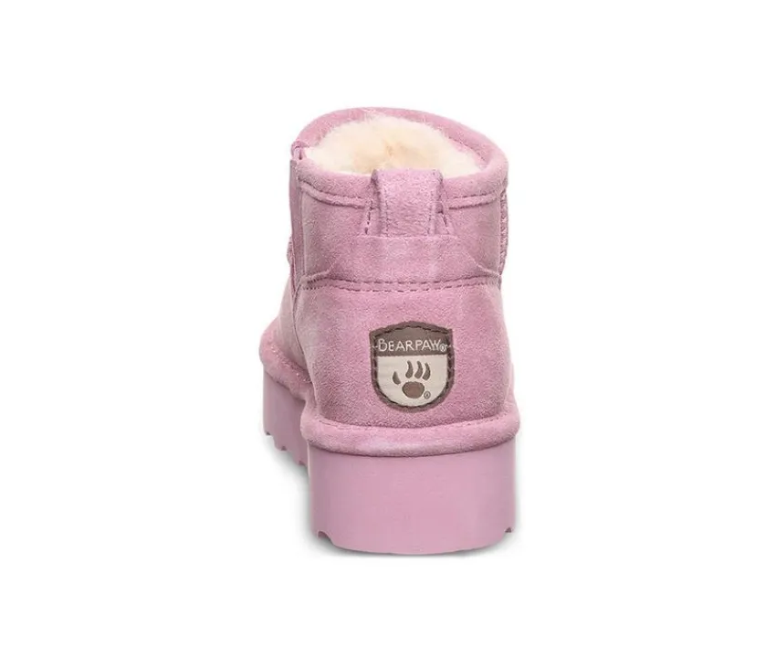 Girls' Little & Big Kid Retro Shorty Platform Winter Booties|Bearpaw Sale