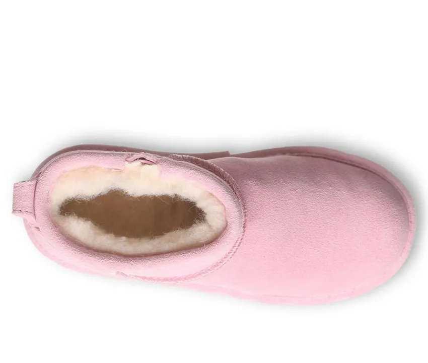 Bearpaw Boots|Big Kid (Sizes 3.5-7)>Girls' Little & Big Kid Retro Shorty Platform Winter Booties