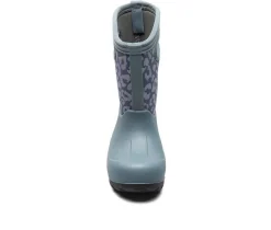 Girls' Little & Big Kid Neo Classic Metallic Leopard Winter Boots|Bogs Footwear New