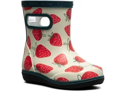 Bogs Footwear Boots|Little Kid (Sizes 10.5-3)>Girls' Toddler & Little Kid II Strawberries Rain Boots