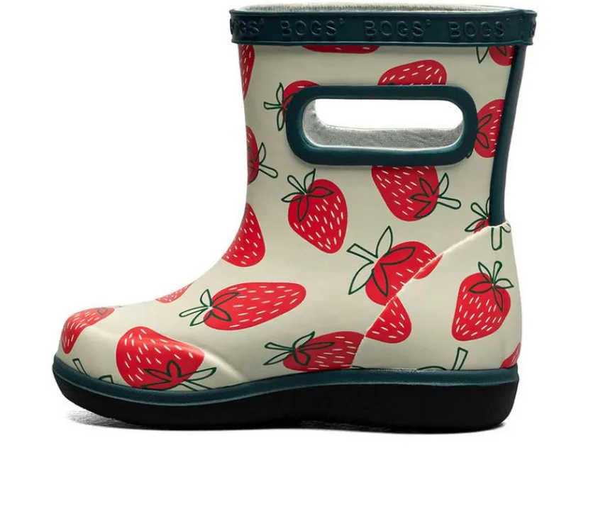 Bogs Footwear Boots|Little Kid (Sizes 10.5-3)>Girls' Toddler & Little Kid II Strawberries Rain Boots