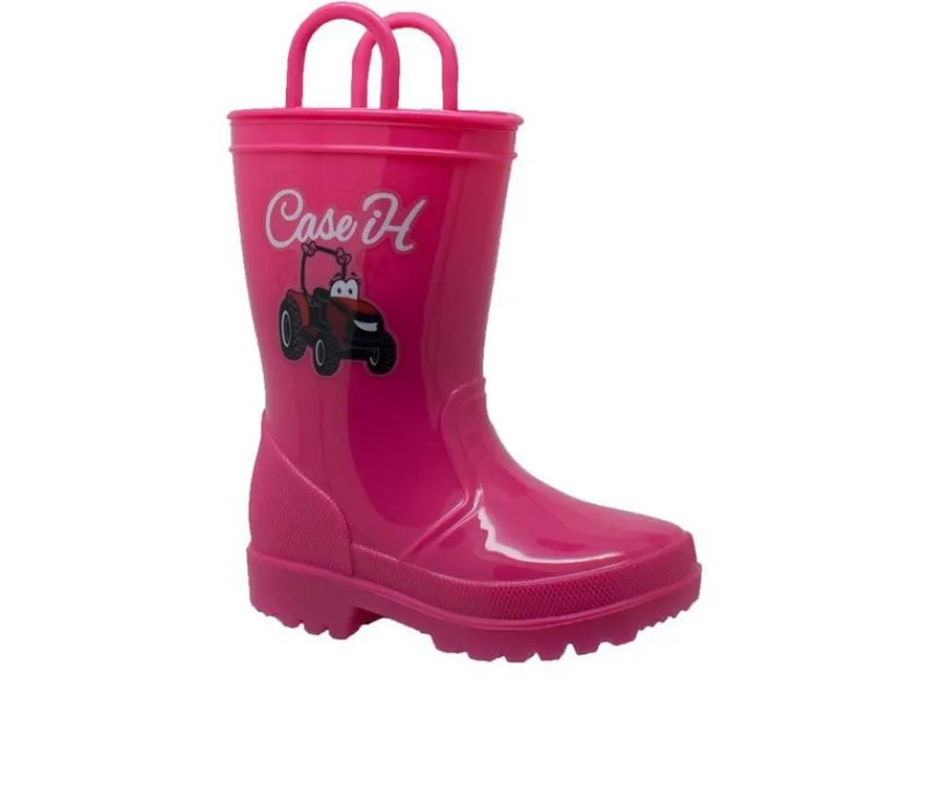 Girls' Little Kid PVC Light-Up Rain Boots|Case IH Outlet