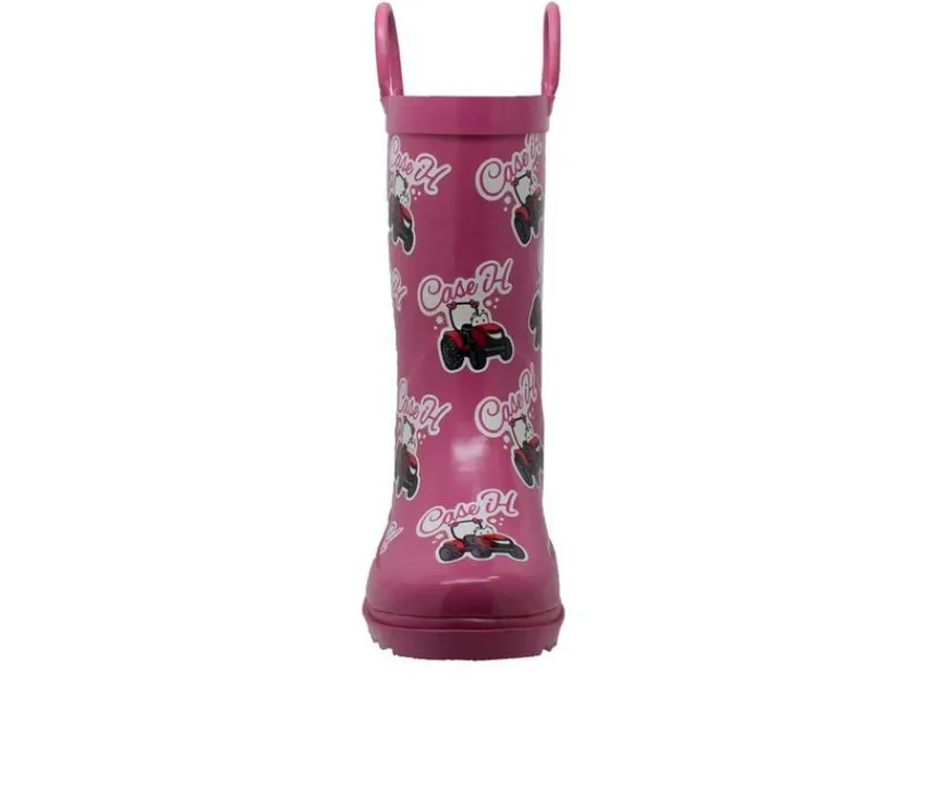 Girls' Toddler Lil Pink Rain Boots|Case IH Clearance