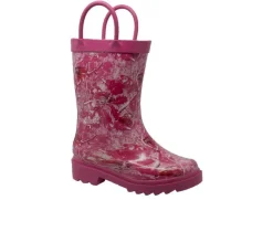 Case IH Boots|Toddler (Sizes 4.5-10)>Girls' Toddler Camo Rubber Rain Boots