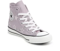 Converse Athletics & Sneakers|Athletics & Sneakers>Girls' Big Kid Chuck Taylor All Star Starry High-Top Sneakers