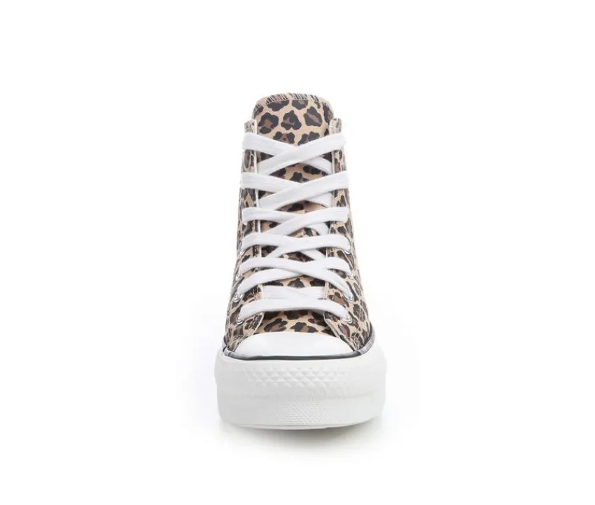 Converse Athletics & Sneakers|Athletics & Sneakers>Girls' Big Kid Chuck Taylor Lift Cheetah Sneakers