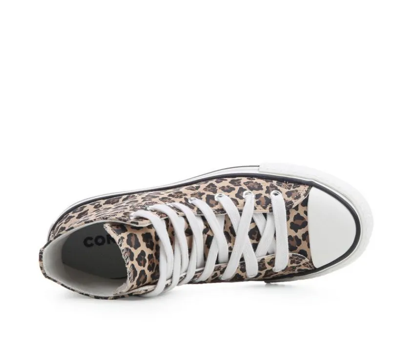 Converse Athletics & Sneakers|Athletics & Sneakers>Girls' Big Kid Chuck Taylor Lift Cheetah Sneakers