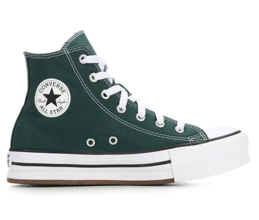 Converse Athletics & Sneakers|Athletics & Sneakers>Girls' Big Kid Chuck Taylor All Star HI Lift High-Top Sneakers