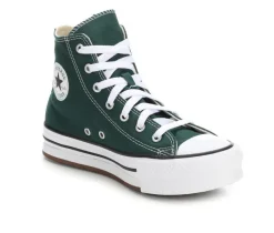 Converse Athletics & Sneakers|Athletics & Sneakers>Girls' Big Kid Chuck Taylor All Star HI Lift High-Top Sneakers