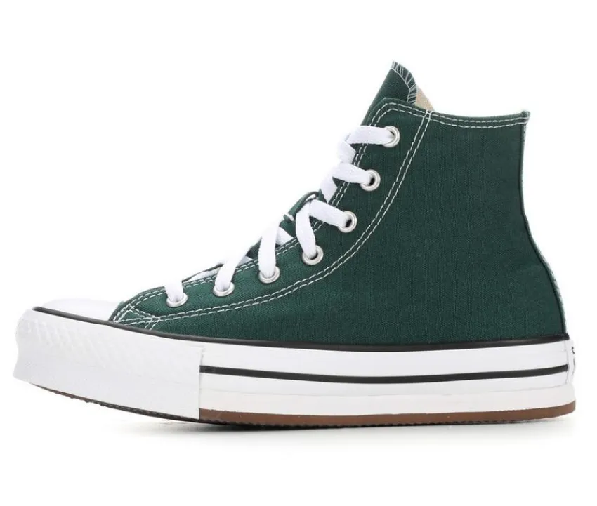 Converse Athletics & Sneakers|Athletics & Sneakers>Girls' Big Kid Chuck Taylor All Star HI Lift High-Top Sneakers