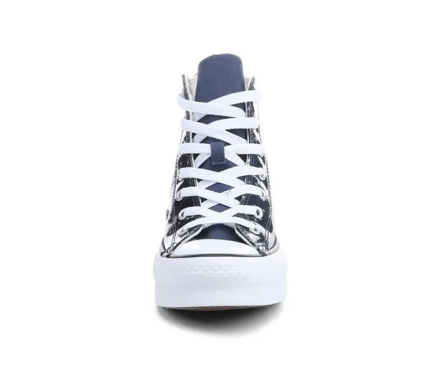 Converse Athletics & Sneakers|Athletics & Sneakers>Girls' Big Kid Chuck Taylor Eva Lift Glitter Sneakers