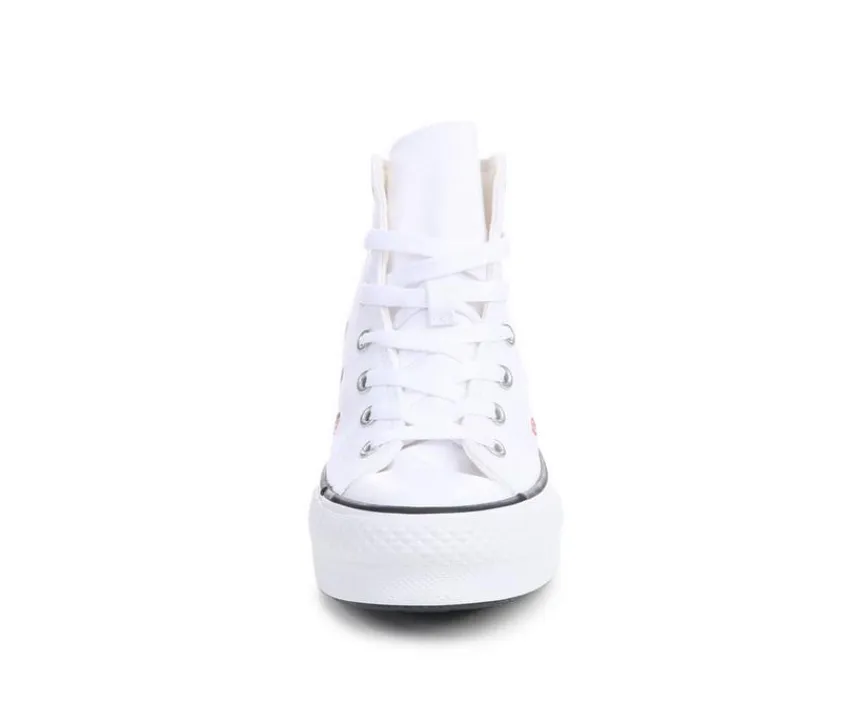 Converse Athletics & Sneakers|Athletics & Sneakers>Girls' Big Kid Chuck Taylor Lift Strawberry High-Top Sneakers