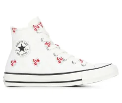 Converse Athletics & Sneakers|Athletics & Sneakers>Girls' Big Kid High Vintage Floral High-Top Sneakers