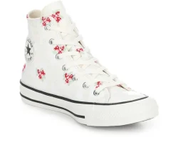 Converse Athletics & Sneakers|Athletics & Sneakers>Girls' Big Kid High Vintage Floral High-Top Sneakers