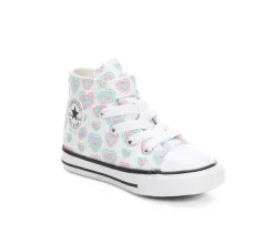 Converse Athletics & Sneakers|Athletics & Sneakers>Girls' Infant & Toddler Chuck Taylor All Star Mid Hearts Sneakers