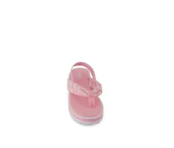 Girls' Little Kid & Big Kid Nia Logo Wedge Sandals|DKNY Online