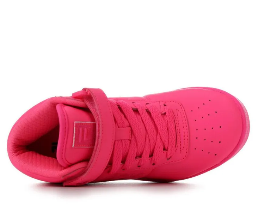 Girls' Little Kid & Big Kid Vulc 13 Knockout High-Top Sneakers|Fila Sale