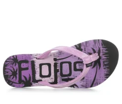 Girls' Little Kid & Big Kid Juana Flip-Flops|Flojos Discount