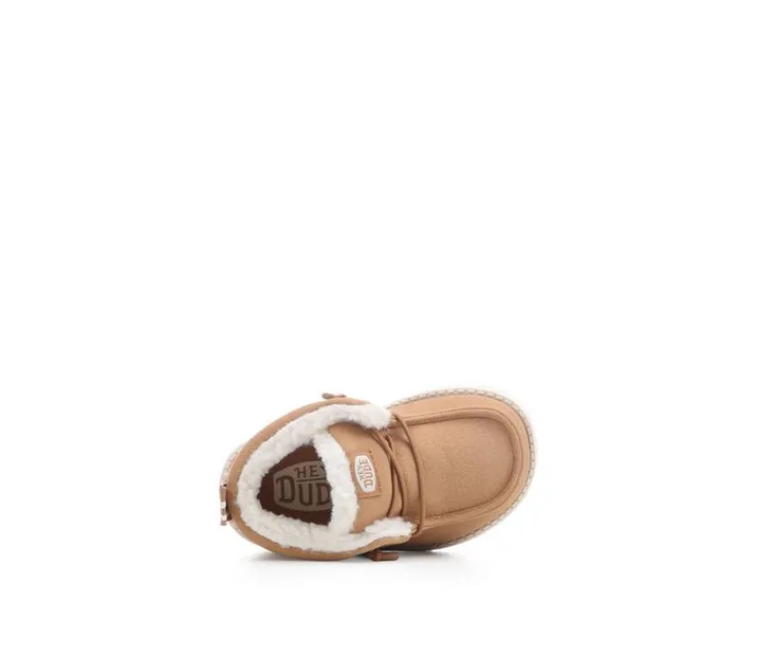 HEYDUDE Casual|Big Kid (Sizes 3.5-7)>Girls' Big Kid Lildude Cozy Crib Shoes