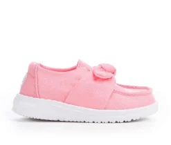 HEYDUDE Casual|Toddler (Sizes 4.5-10)>Girls' Infant & Toddler Wendy Bow Casual Shoes